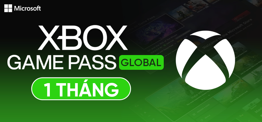 XBox PC Game Pass 1 Tháng - Code kích hoạt